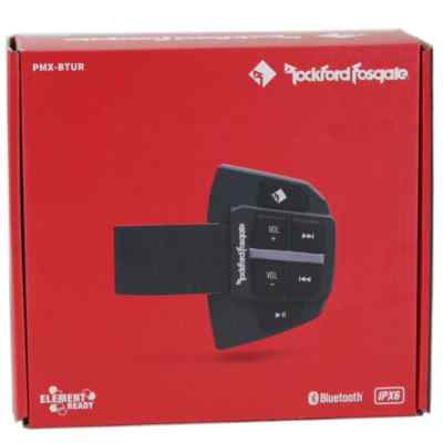 Rockford Fosgate PMX-BTUR Bluetooth Universal Remote Marine Powersport Audio NEW