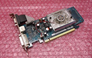 ASUS EN8400GS/HTP/256M/A(LP) 256MB VGA DVI S-Video PCI-E ...