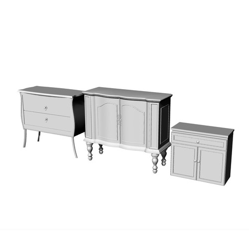 SSMODEL LYT87239 1/87 Scene Model Storage Cabinets - Picture 2 of 2