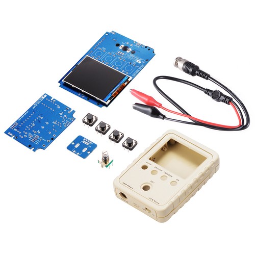 DSO150 Digital Shell Oscilloscope 2.4" TFT 1Msps DIY Housing Probe Kit TE673