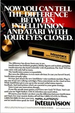 Mattel Electronics Intellivsion Original Vintage Print Ad