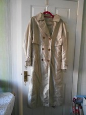 Kirsten, Gold Coloured, Below Knee, Summer Shower Proof Coat, Lined , Size 18