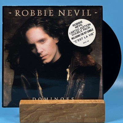 Robbie Nevil Dominoes 1987 7'' Single Vinyl Record MT 19