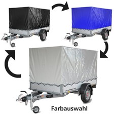 STEMA Pkw Anhänger STL 1300 Kg mit Plane 251cm x B 128cm x 130cm Kasten