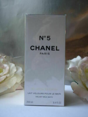 Chanel No 5 Lait Velours le Bath - Samtmilchbad - Neu 250 ml - 8,4 oz VERSIEGELT