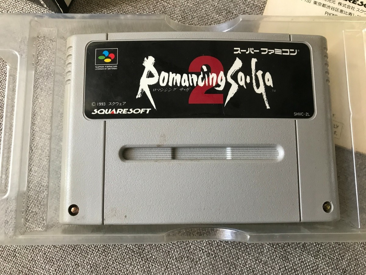 Romancing SaGa 2 II Nintendo SFC Super Famicom SNES Japan