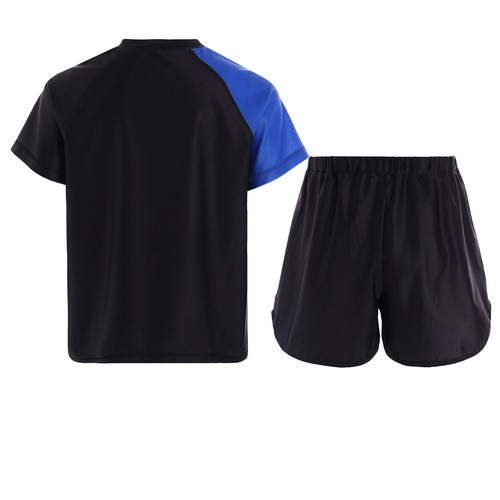 Kids Boy Tracksuit Workout Top And Short Pants Combat T-shirt With Shorts Club - Picture 8 of 39