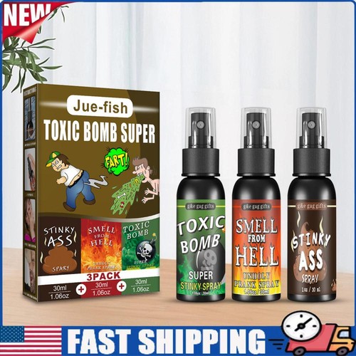 3P Fart Spray Extra Strong Potent Stink Spray Long Lasting Fart Spray for Pranks