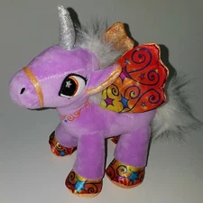 Magical Unicorn Pony Pegasus Purple Horse Horn Wings Plush Kipp Brothers 2017