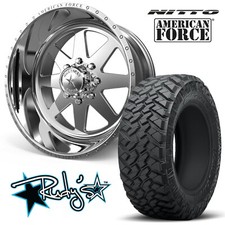 4 20x9 American Force Ss8 Independence Wheels 33 Nitto Trail Grappler Tires