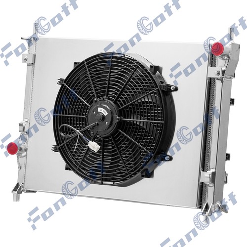 3Row Aluminum Radiator Shroud Fan for 2015-2022 Ford Mustang 3.7L V6 5.0 5.2L V8 - Picture 2 of 8