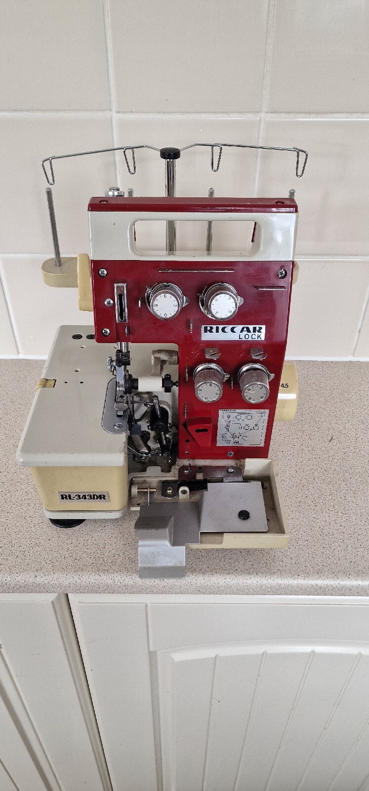 Riccar Lock RL343DR 4 Thread Overlocker eBay