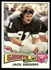 1975 Topps - Jack Gregory #422