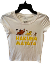 Disney The Lion King Hakuna Matata Shirt - Junior's Large