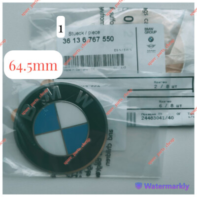 BMW Wheel Centre Emblem Badge Roundel Hub Cap 36136783536 Genuine