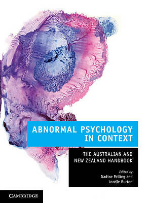 Abnormal Psychology in Context The Australian and New Zealand Handbook Pelling