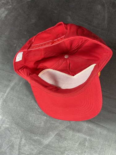 New Vintage Red Snap-On Quality Tool Box Mechanic Rope Hat Snapback Cap sponsor - Picture 6 of 9