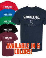 CRENTIST THE DENTIST T-Shirt Multi Colors S-XL The Office Dwight Schrute FREE SH