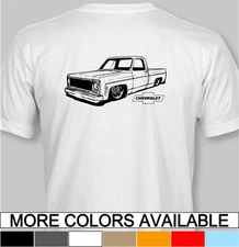CHEVROLET SquareBody T-Shirt SS RS chevy el camino C10 truck pickup square body