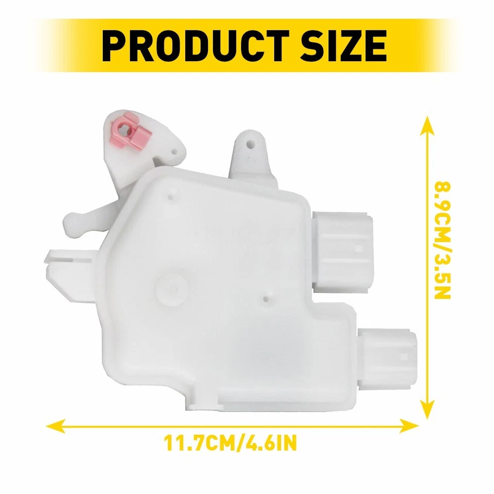 Actuador de bloqueo de puerta eléctrico del lado izquierdo del conductor para Honda Accord Ridgeline Acura TSX Foto 2 de 4