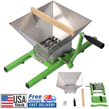 Fruit and Apple Crusher 7L Stainless Steel Manual Juicer Grinder Fruit Scratter