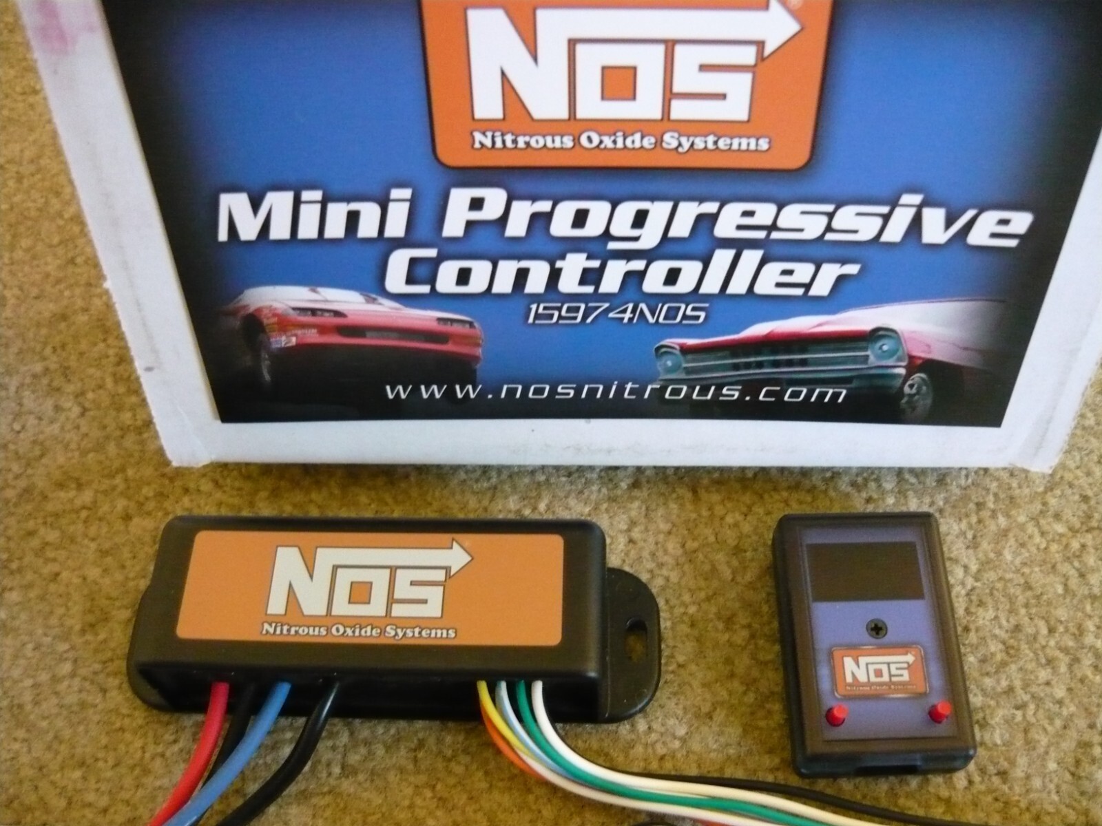 15974NOS Nitrous Oxide Systems Mini 2Stage Progressive Nitrous