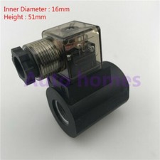 Cartridge Valve Hydraulic Solenoid Valve Coil Inner Diameter 16mm Height 51mm