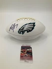 MICHAEL VICK SIGNED PHILADELPHIA EAGLES FULL SIZE FOOTBALL JSA WITNESS COA