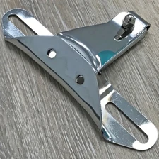 Chrome License Plate Bracket 2 Hole Harley Panhead K-Model Sportster 59995-55A