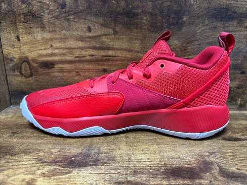 Zapatos de baloncesto Adidas para dama certificados rojos talla UK 12 #REF113 - Imagen 2 de 7