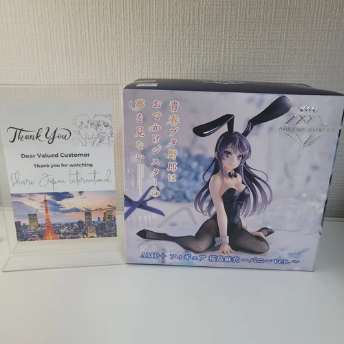 Bunny girl senpai Mai Sakurajima AMP Bunny ver figure TAITO Japan NEW