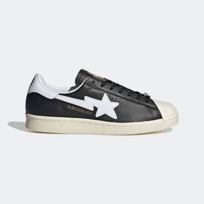 Adidas x BAPE Superstar 80s Core Black Off White IF2385 Men