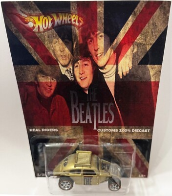 Custom Volkswagon Beetle CUSTOM Hot Wheels The Beatles Series | eBay