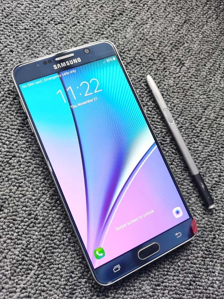 Samsung Galaxy Note5 5.7" 16MP SM-N920F 32GB GSM Unlocked 3000mAh - Immagine 3 di 4