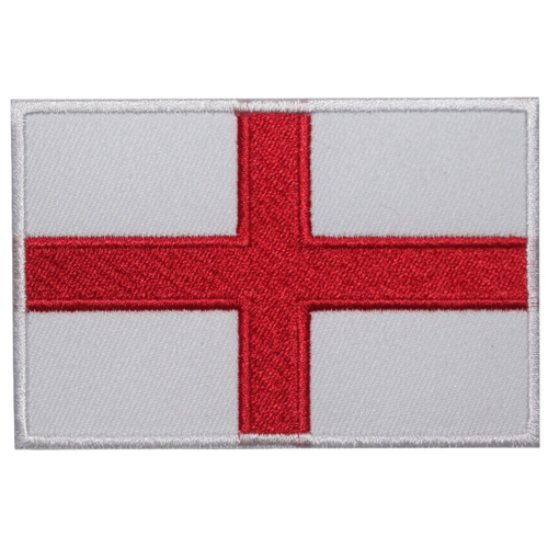 England Flag St George's Cross Iron-on Sew-on Embroidered Patch - Foto 9