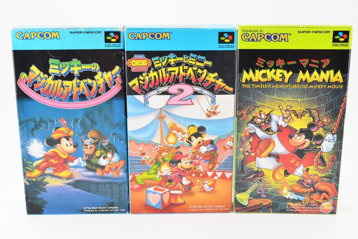 ミッキーマニア [SUPER FAMICOM] Mickey Mania: The Timeless Adventures of Mickey Mouse for