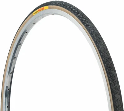 Panaracer Pasela Tire 27x1" Black/Tan Gum Wire 630 ISO Classic Road Bike 27"