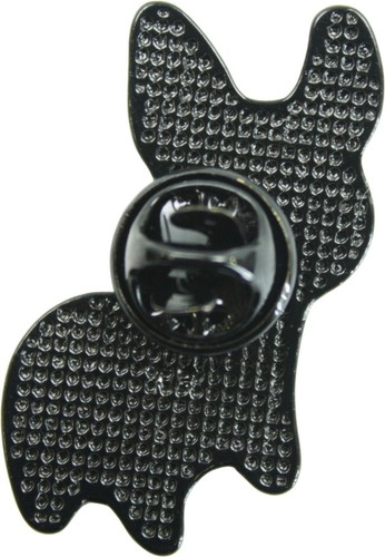 Enamel Pin - Black Corgi Dog Puppy Doggie Pup Gift Badge Button Lapel New #47158 - Picture 2 of 2