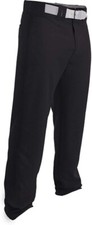 NWT Easton Boys Rival 2 Open Bottom Baseball Pants Black Size Large  27"-29" 