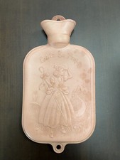 BORSA BOULE ACQUA CALDA PER BAMBINA VINTAGE ANNI '70 ROSA ANTICO