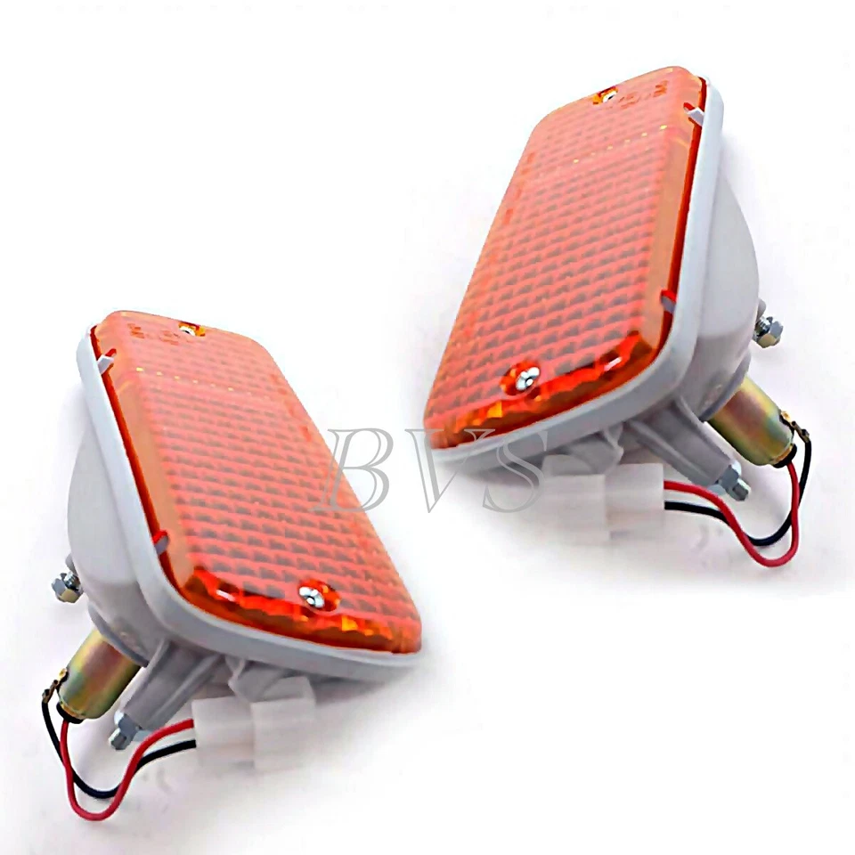 Fit For Toyota Corolla KE70 TE71 DX GL 1979-87 Front Bumper Lamp Light RH LH Foto 3 de 4