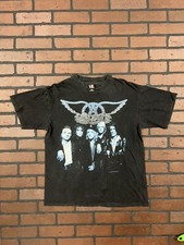Aerosmith 9 Lives Tour T-Shirt Unisex L Vintage 1997 Wold Tour Music Concert