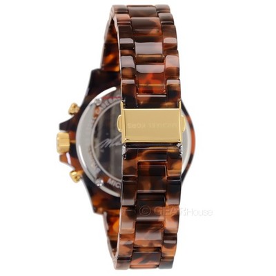 Michael Kors Everest Womens Baguette Crystal Watch Gold Dial  display picture 1