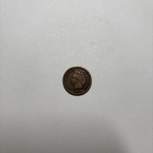 1864 L Indian Head Cent Penny 1c SEMI KEY DATE Choice Original VG Rare US Coin