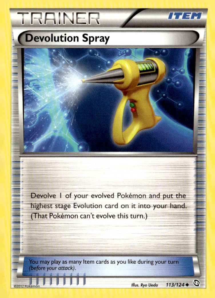 Devolution Spray Uncommon Dragons Exalted 113/124 Pokémon TCG