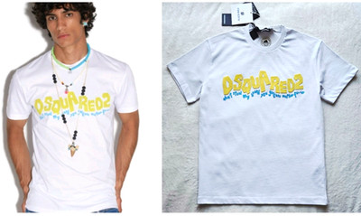men's DSQUARED 2 DSQUARED2 farfetch logo t-shirt top mr porter tee nwt $335 L