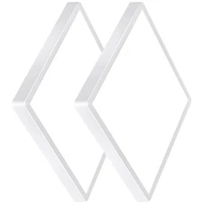 2 Pack 20 Inch Large LED Flush Mount Ceiling Light, 45W, 4500LM, Selectable 3...