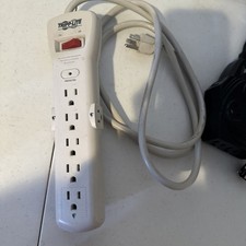 Tripp Lite 7 Outlet  Surge Protect It 8 Outlet Surge Protectors Both Tested