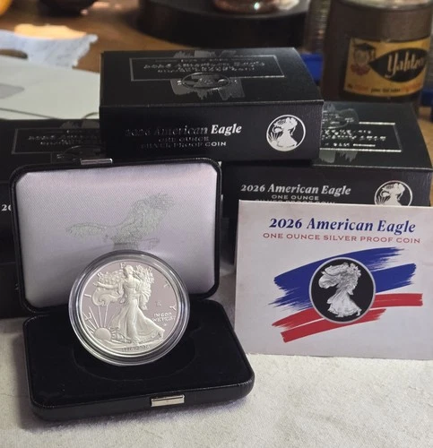 2026 W AMERICAN EAGLE SILVER PROOF COIN –