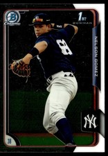 2015 Bowman Chrome Prospects Nelson Gomez New York Yankees #BCP116